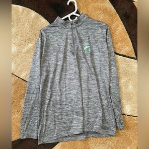 Michigan State Dark Grey Quarter Zip